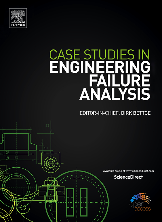 Go to journal home page - Case Studies in Engineering Failure Analysis
